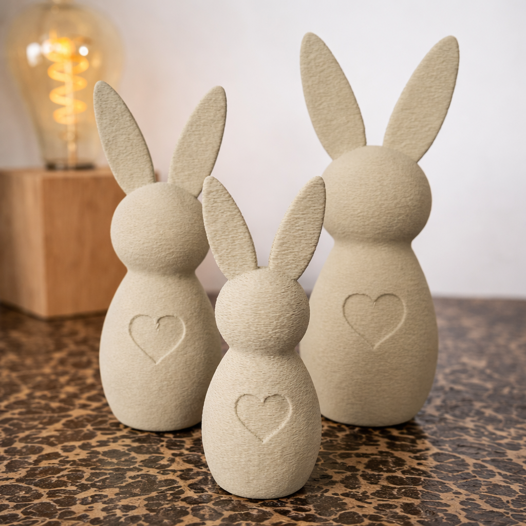 Design Paaskonijn met Hartje