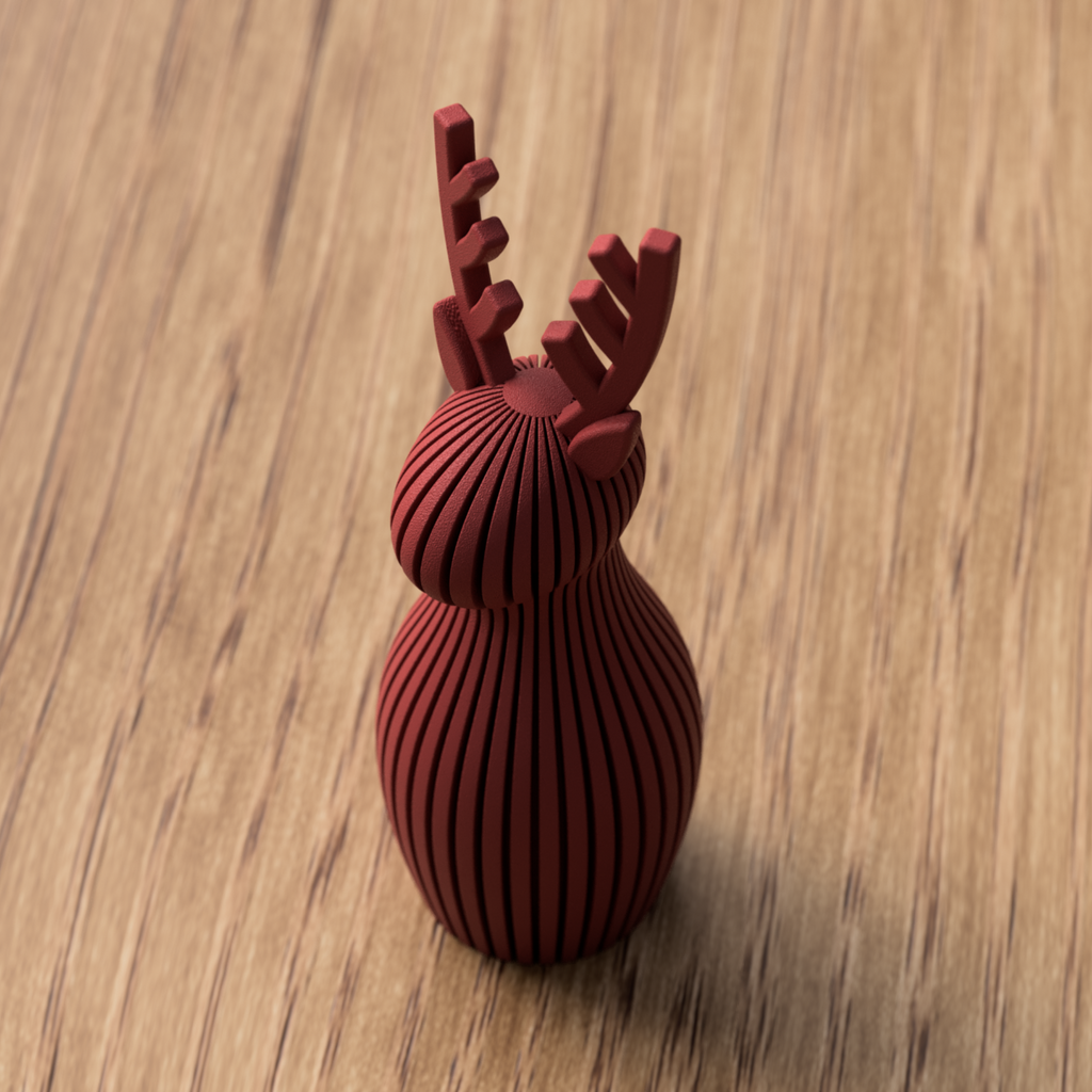 Minimalistisch Rendier