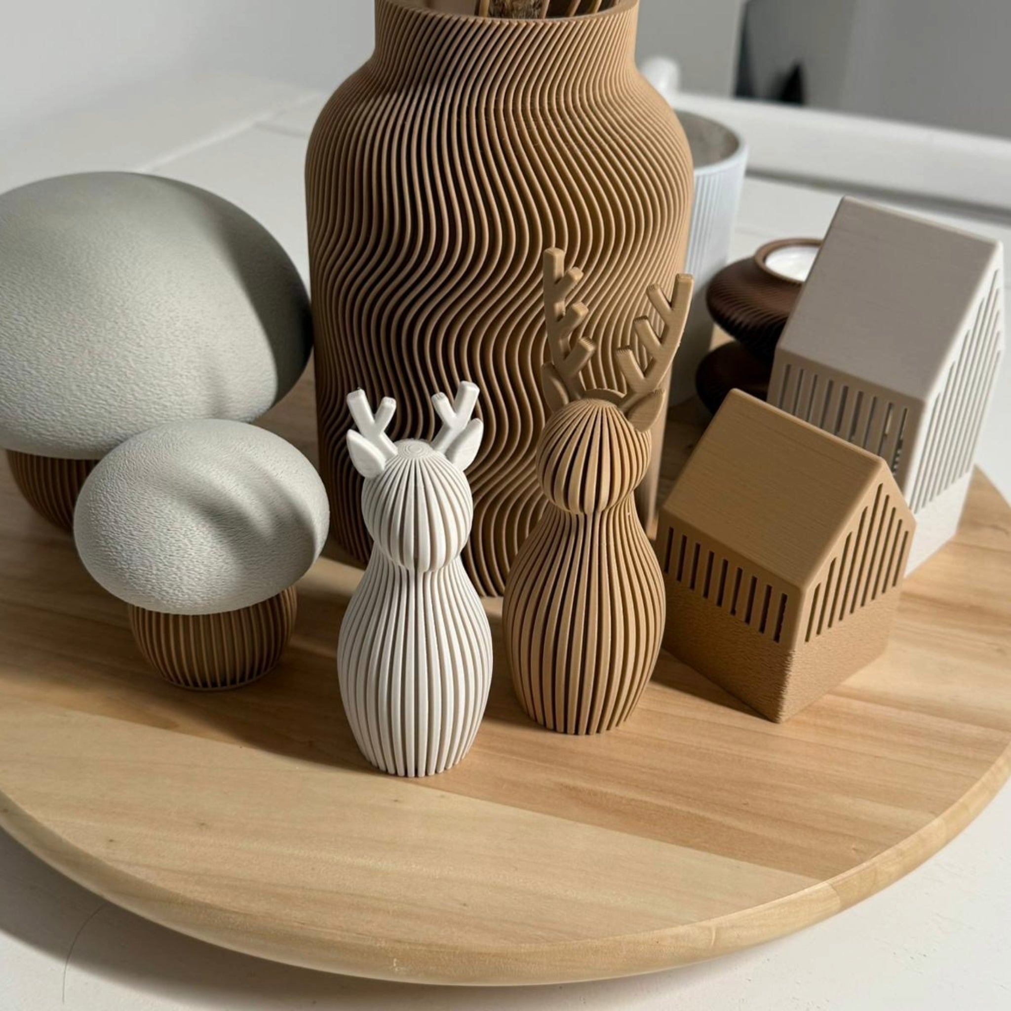 Minimalistisch Rendier