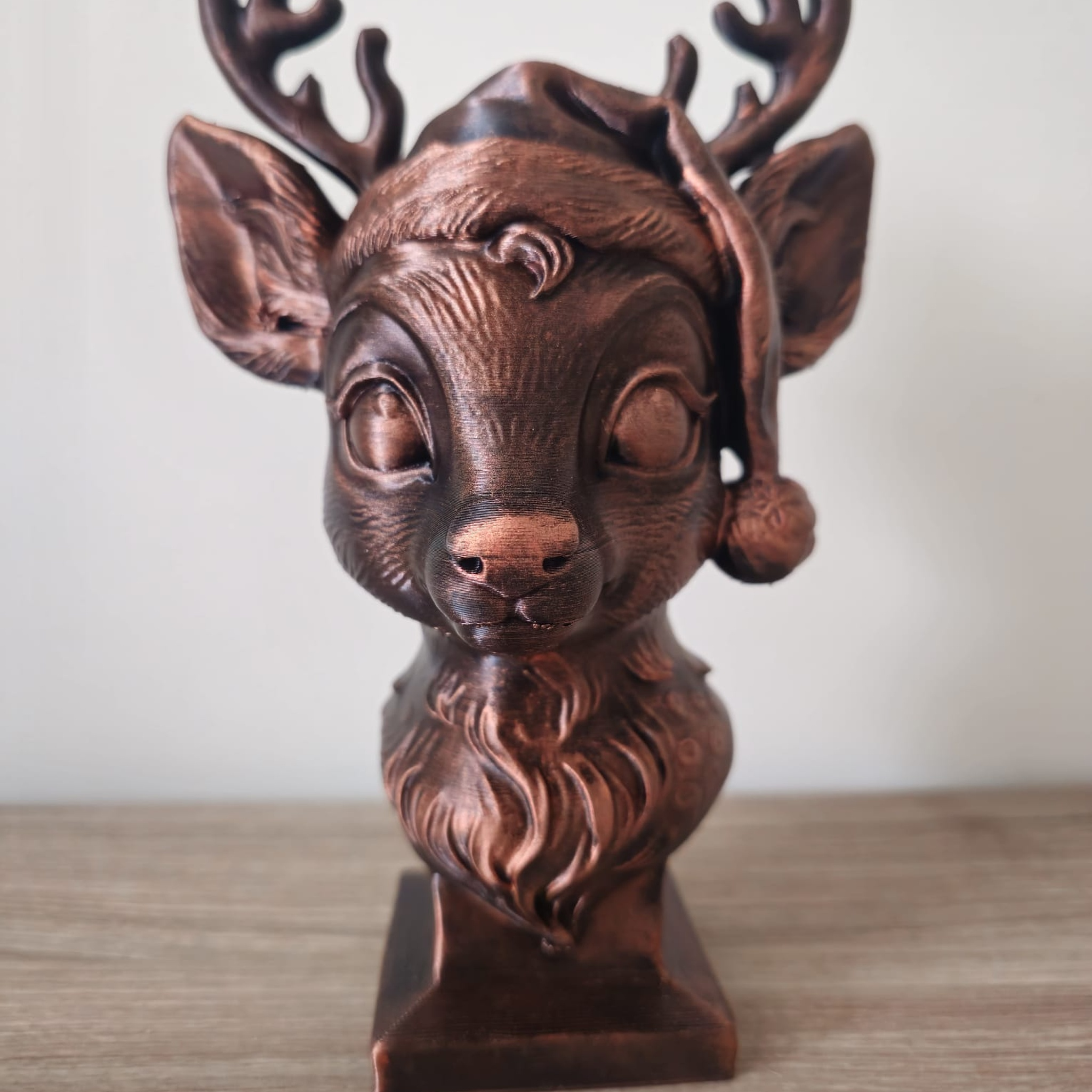 Kerst Buste Rendier – Decoratief Beeld