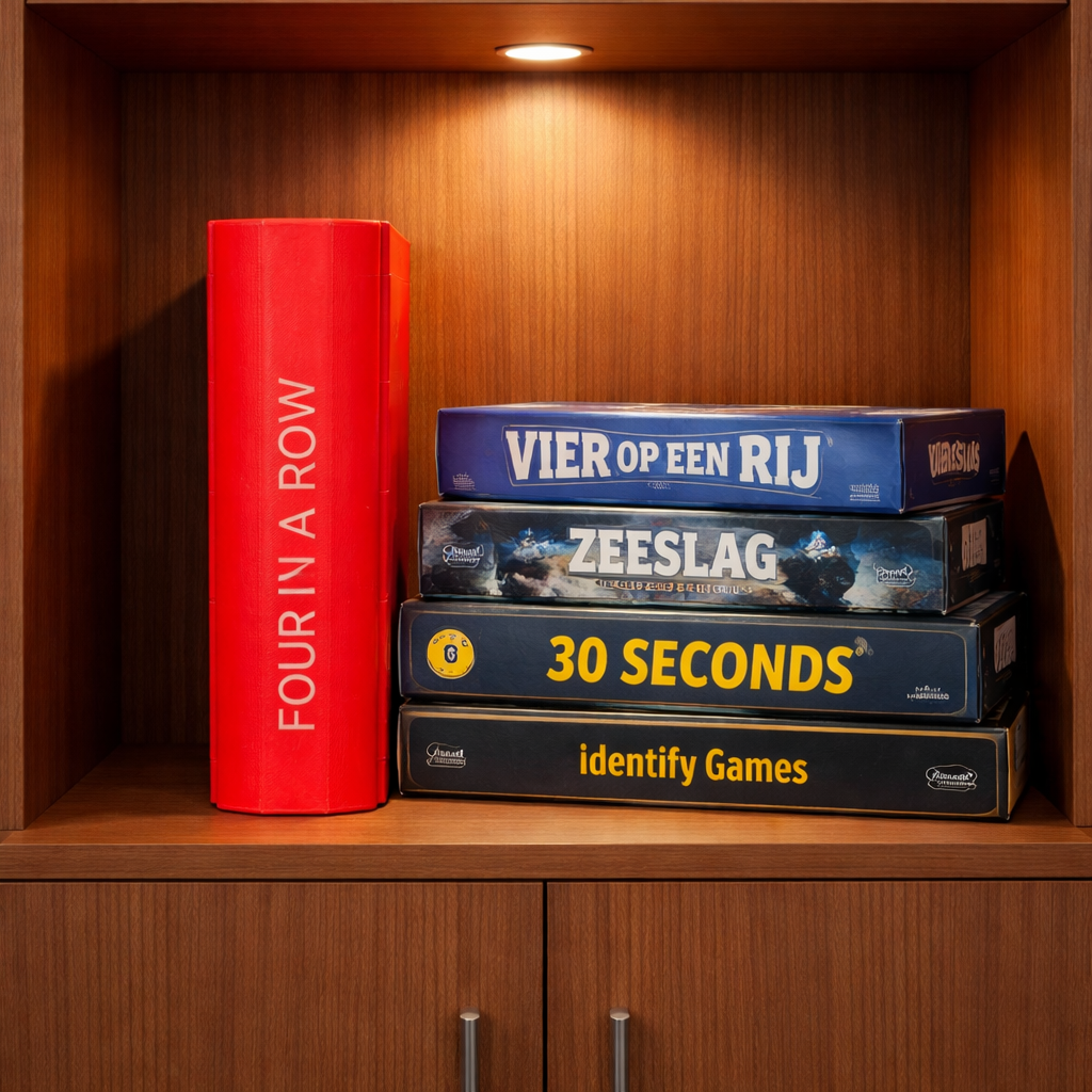 Vier op een Rij in Boekvorm