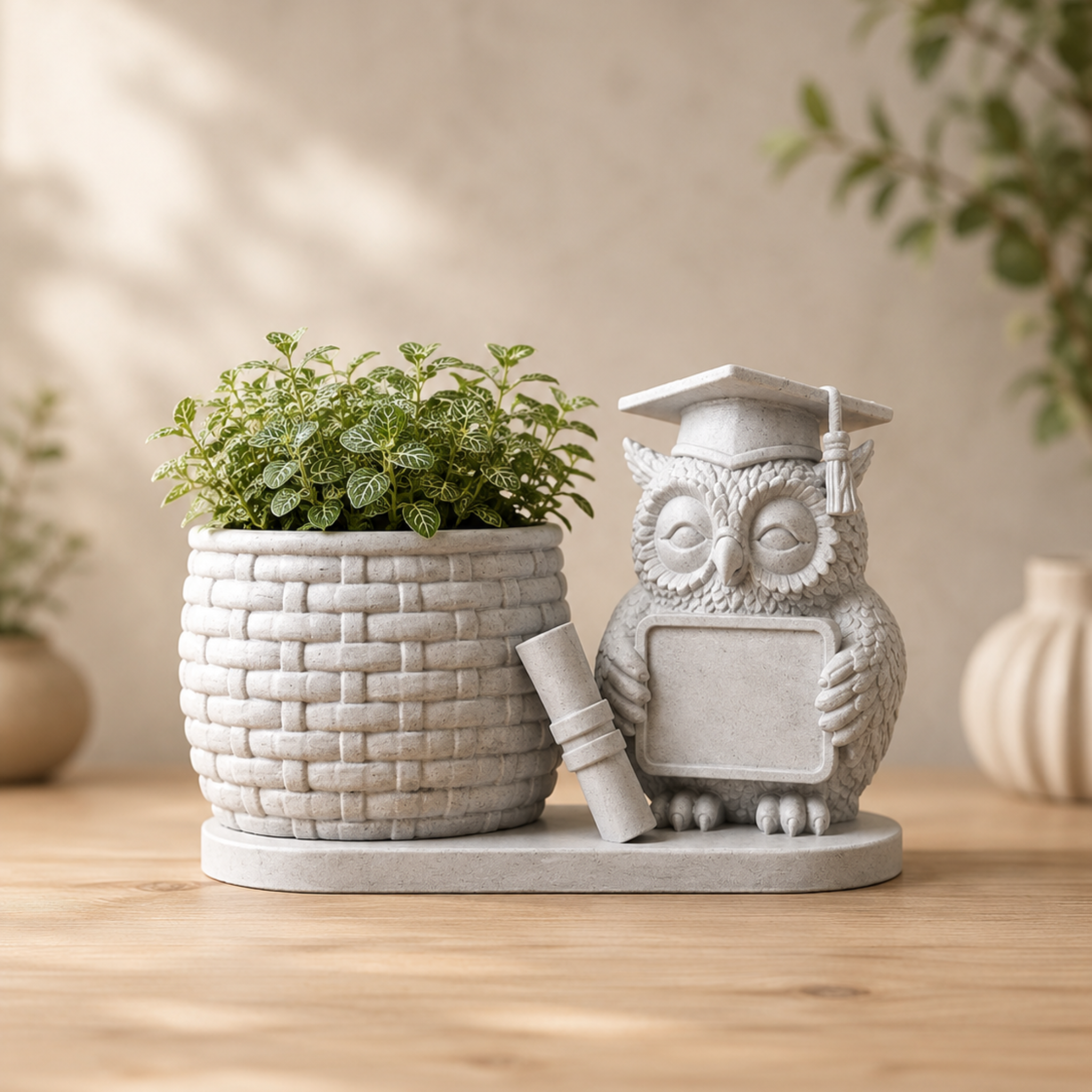 Gepersonaliseerd Plantenpotje voor Juf of Meester